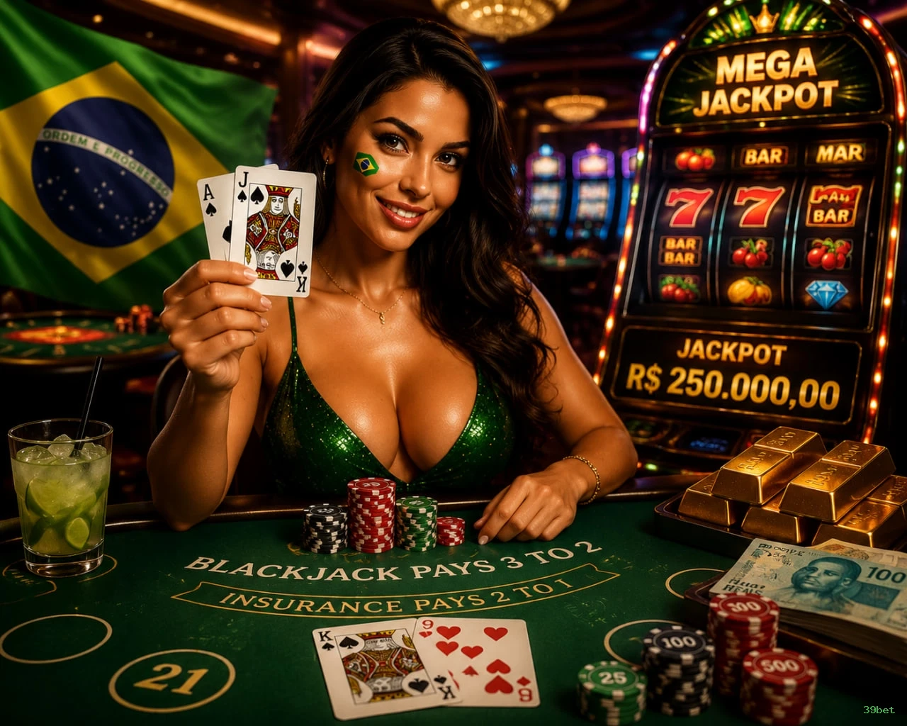 Slots online da 39bet com jackpots progressivos